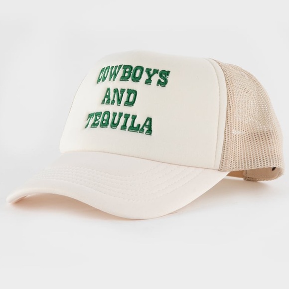 Tilly's Accessories - Shady Acres | Cowboys and Tequila Trucker Hat